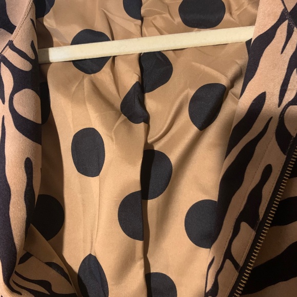 Chico’s Tan/Black Blouse/Jacket Set sz 1 - Picture 11 of 14